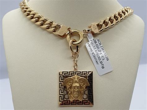 versace echt gold kette